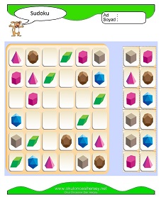 Sudoku Çocuk Bulmacaları